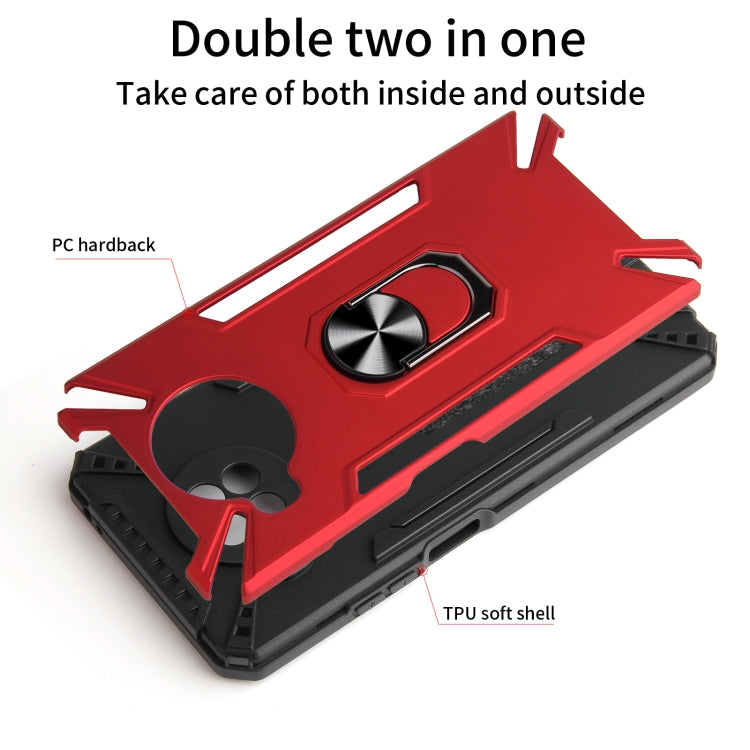 For Xiaomi Redmi Note 9 Pro 5G PC + TPU Protective Case with 360 Degrees Rotatable Ring Holder