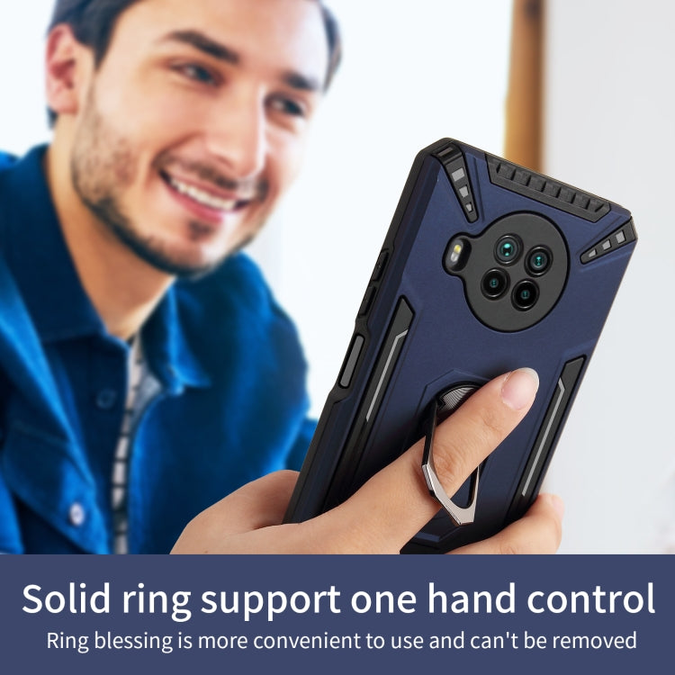 For Xiaomi Redmi Note 9 Pro 5G PC + TPU Protective Case with 360 Degrees Rotatable Ring Holder