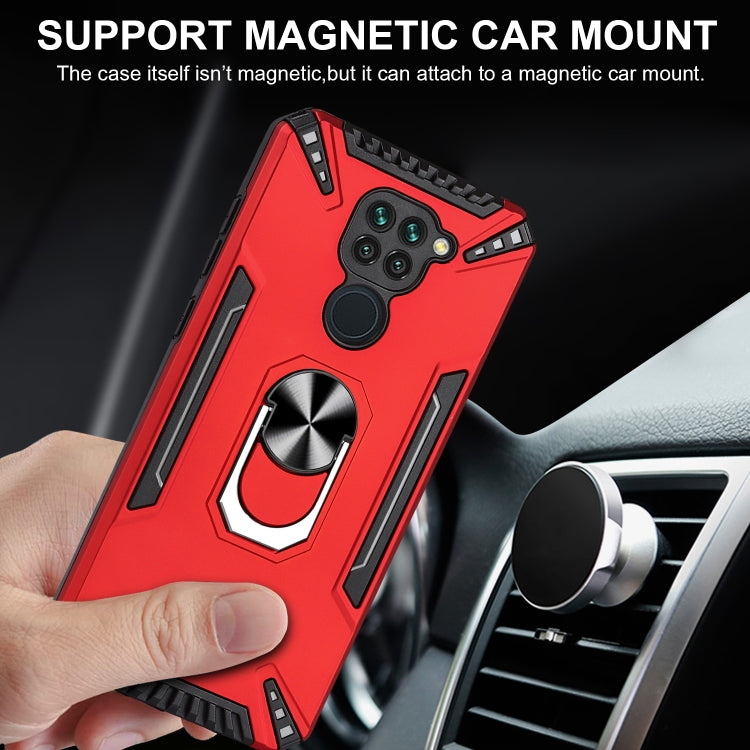 For Xiaomi Redmi Note 9 4G PC + TPU Protective Case with 360 Degrees Rotatable Ring Holder