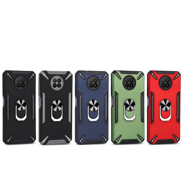 For Xiaomi Redmi Note 9 5G PC + TPU Protective Case with 360 Degrees Rotatable Ring Holder