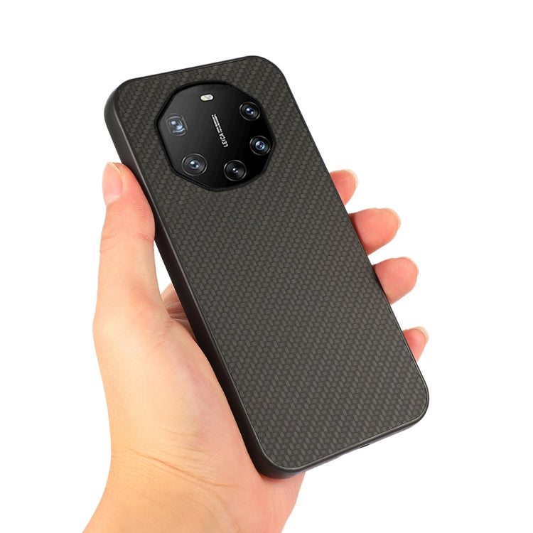 For Huawei Mate 40 RS Accurate Hole Carbon Fiber Texture Shockproof Case