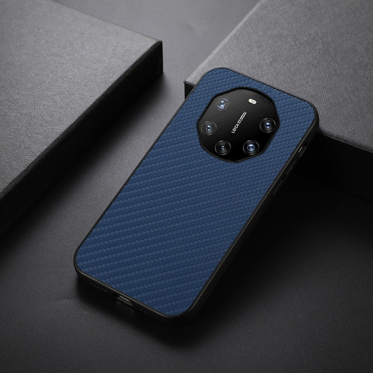 For Huawei Mate 40 RS Accurate Hole Carbon Fiber Texture Shockproof Case