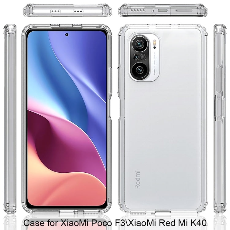 Shockproof Scratchproof TPU + Acrylic Protective Case For Xiaomi Redmi K40 / Poco F3