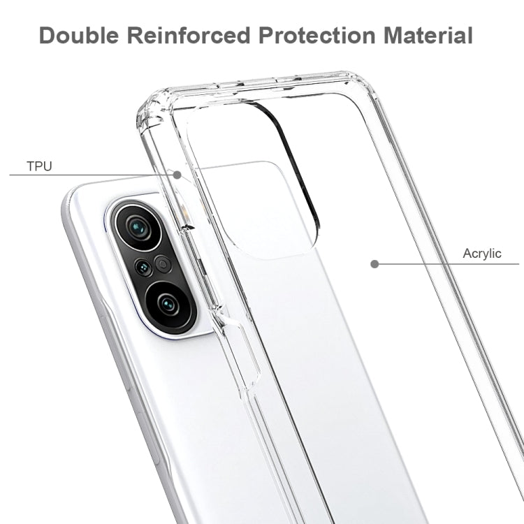 Shockproof Scratchproof TPU + Acrylic Protective Case For Xiaomi Redmi K40 / Poco F3