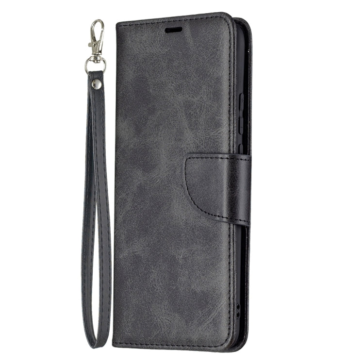 For OPPO A15 Retro Lambskin Texture Pure Color Horizontal Flip PU Leather Case with Holder & Card Slots & Wallet & Lanyard