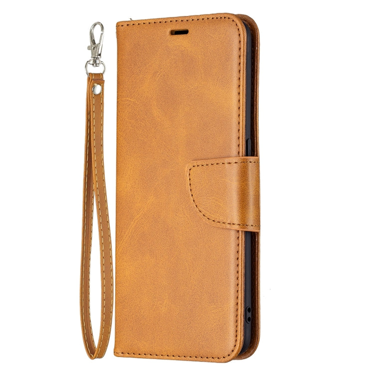 For OPPO A94 4G/Reno5 F/F19 Pro Retro Lambskin Texture Pure Color Horizontal Flip PU Leather Case with Holder & Card Slots & Wallet & Lanyard