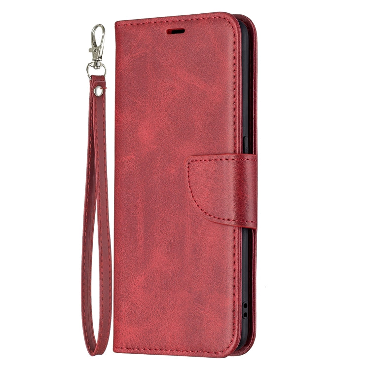 For OPPO A94 4G/Reno5 F/F19 Pro Retro Lambskin Texture Pure Color Horizontal Flip PU Leather Case with Holder & Card Slots & Wallet & Lanyard