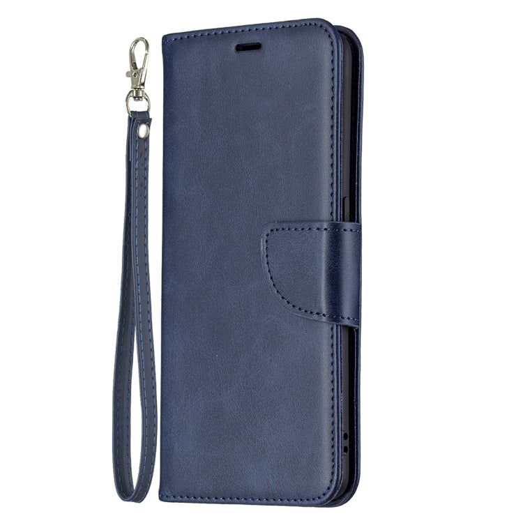 For OPPO A94 4G/Reno5 F/F19 Pro Retro Lambskin Texture Pure Color Horizontal Flip PU Leather Case with Holder & Card Slots & Wallet & Lanyard