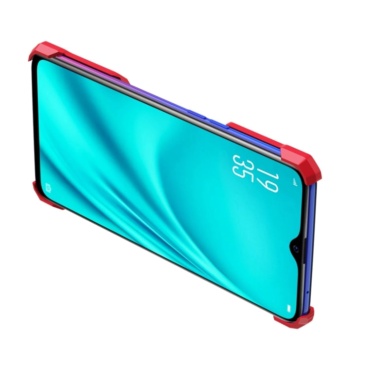 For OPPO R15X Hero Series Anti-fall Wear-resistant Metal Protective Case with Bracket