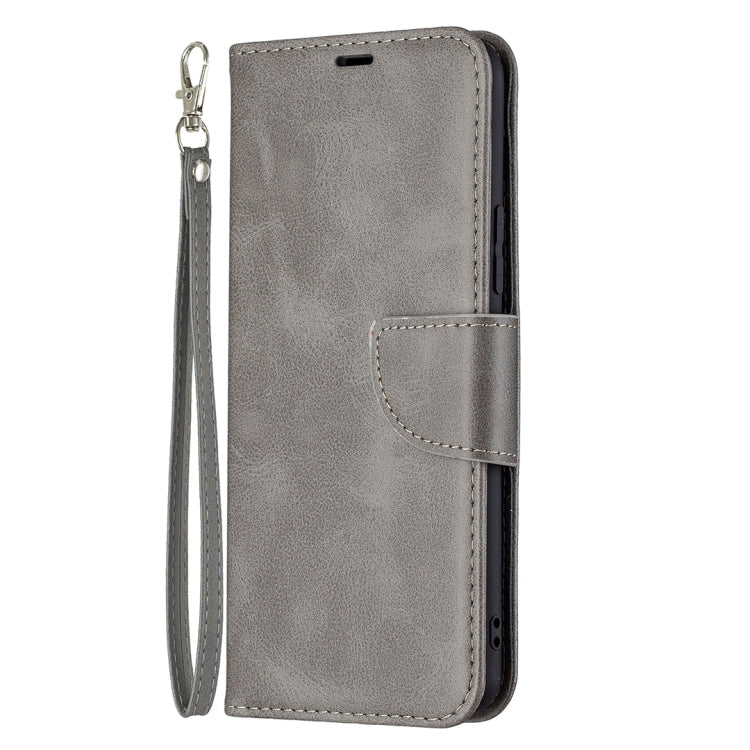 For vivo V21e 4G Retro Lambskin Texture Pure Color Horizontal Flip PU Leather Case with Holder & Card Slots & Wallet & Lanyard