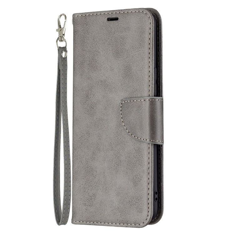 For vivo V21e 5G Retro Lambskin Texture Pure Color Horizontal Flip PU Leather Case with Holder & Card Slots & Wallet & Lanyard