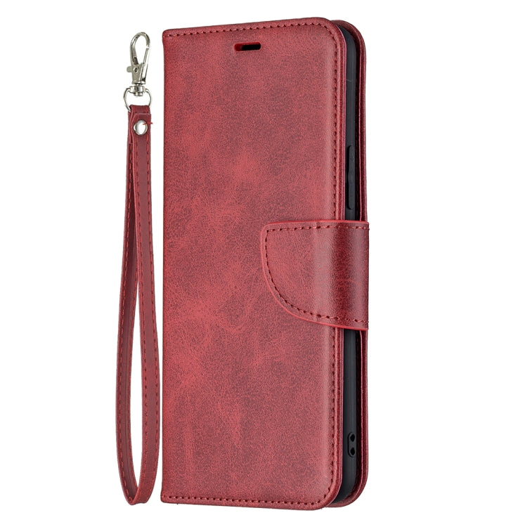 For vivo V21 Retro Lambskin Texture Pure Color Horizontal Flip PU Leather Case with Holder & Card Slots & Wallet & Lanyard