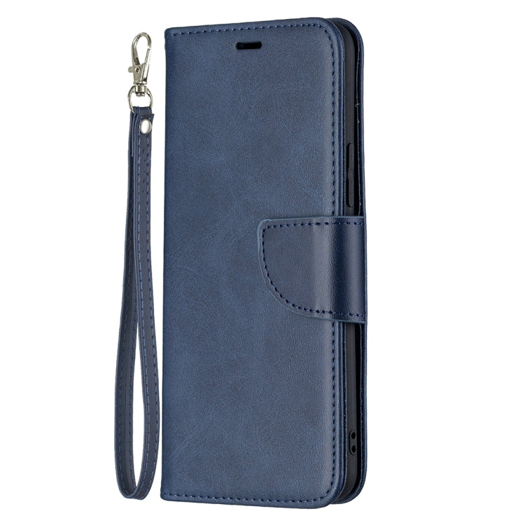 For vivo V21 Retro Lambskin Texture Pure Color Horizontal Flip PU Leather Case with Holder & Card Slots & Wallet & Lanyard
