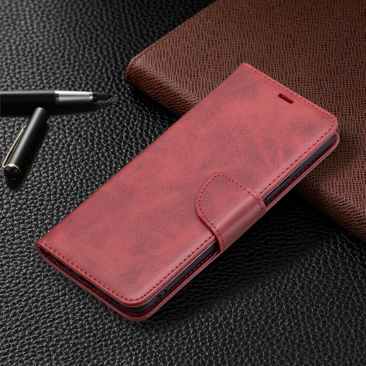 For vivo Y20 Retro Lambskin Texture Pure Color Horizontal Flip PU Leather Case with Holder & Card Slots & Wallet & Lanyard