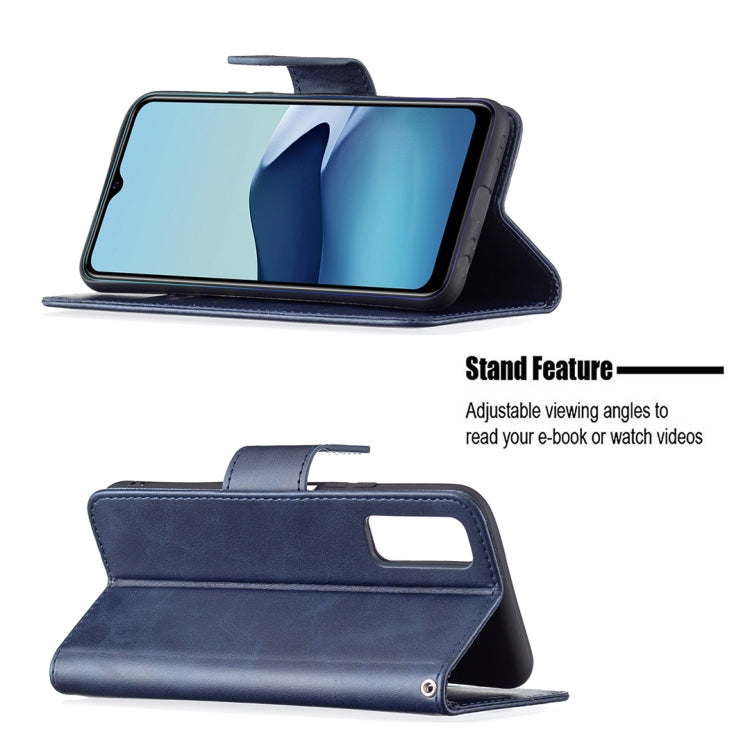 For vivo Y20 Retro Lambskin Texture Pure Color Horizontal Flip PU Leather Case with Holder & Card Slots & Wallet & Lanyard