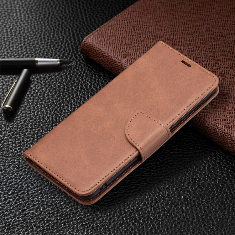 For vivo Y51 2020 / Y51a / Y51s Retro Lambskin Texture Pure Color Horizontal Flip PU Leather Case with Holder & Card Slots & Wallet & Lanyard