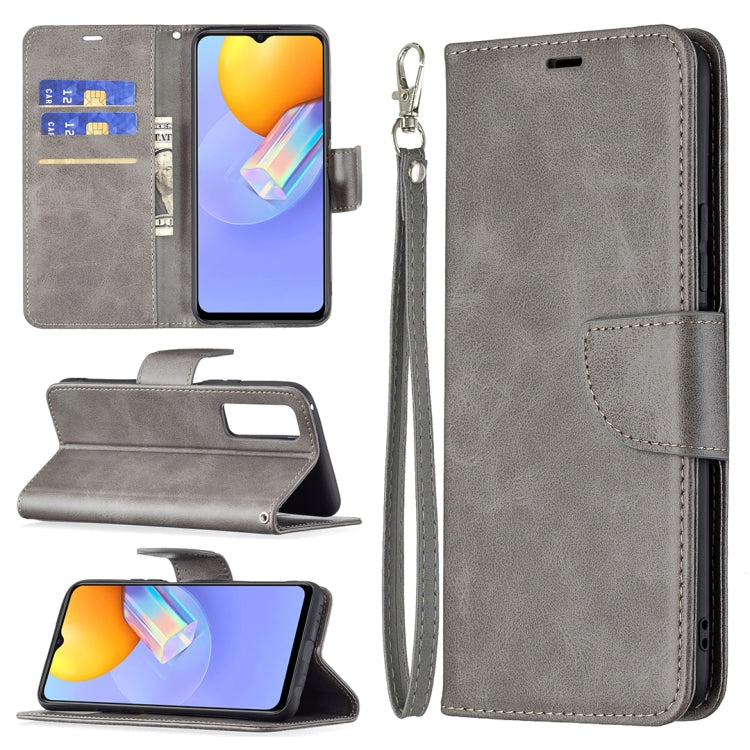 For vivo Y51 2020 / Y51a / Y51s Retro Lambskin Texture Pure Color Horizontal Flip PU Leather Case with Holder & Card Slots & Wallet & Lanyard