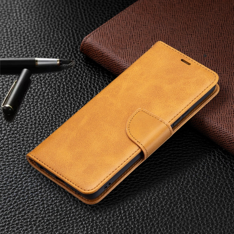 For vivo Y51 2020 / Y51a / Y51s Retro Lambskin Texture Pure Color Horizontal Flip PU Leather Case with Holder & Card Slots & Wallet & Lanyard