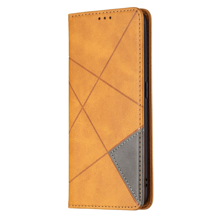 For OPPO A94 5G / F19 Pro Plus / Reno5 Z 5G Rhombus Texture Horizontal Flip Magnetic Leather Case with Holder & Card Slots