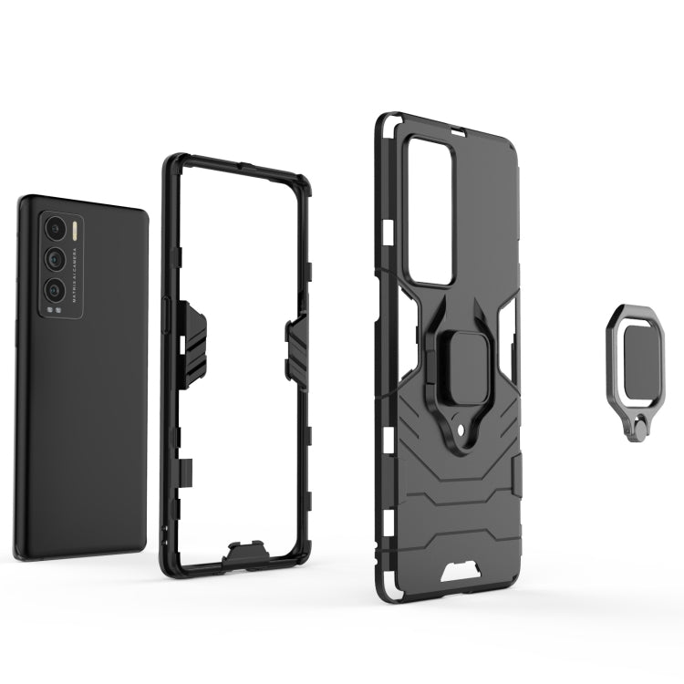 For OPPO Realme GT Explorer Master Shockproof PC + TPU Protective Case with Magnetic Ring Holder