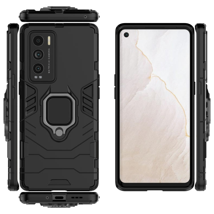 For OPPO Realme GT Explorer Master Shockproof PC + TPU Protective Case with Magnetic Ring Holder