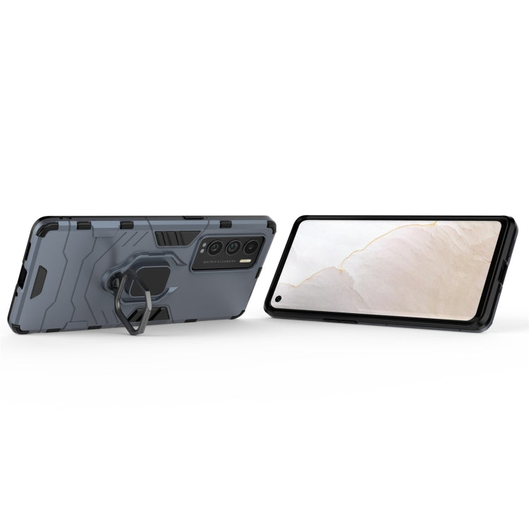 For OPPO Realme GT Explorer Master Shockproof PC + TPU Protective Case with Magnetic Ring Holder