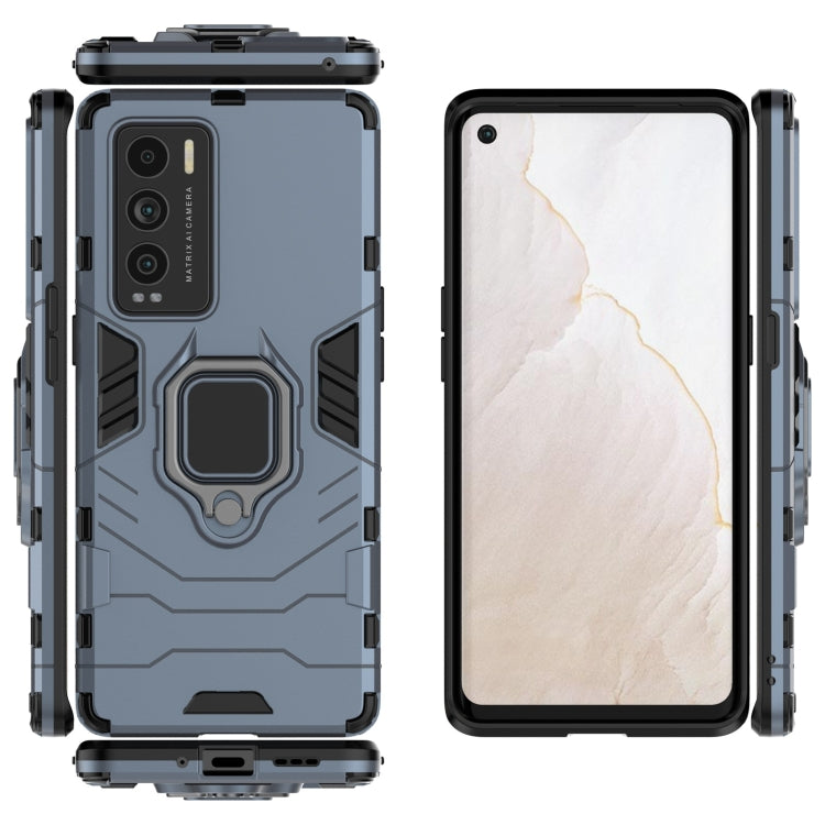 For OPPO Realme GT Explorer Master Shockproof PC + TPU Protective Case with Magnetic Ring Holder
