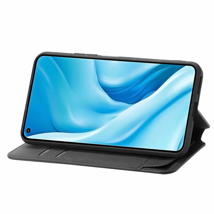 For Xiaomi Mi 11 Lite Colorful Magnetic Horizontal Flip PU Leather Case with Holder & Card Slot & Wallet