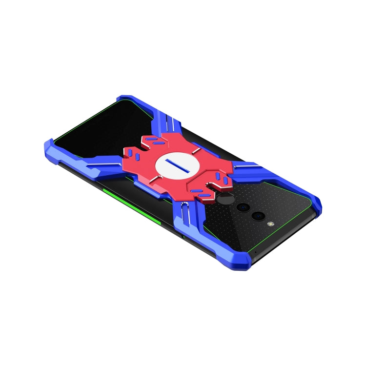 For Xiaomi Black Shark 2 Hero Series Anti-fall Wear-resistant Metal Protective Case with Bracket