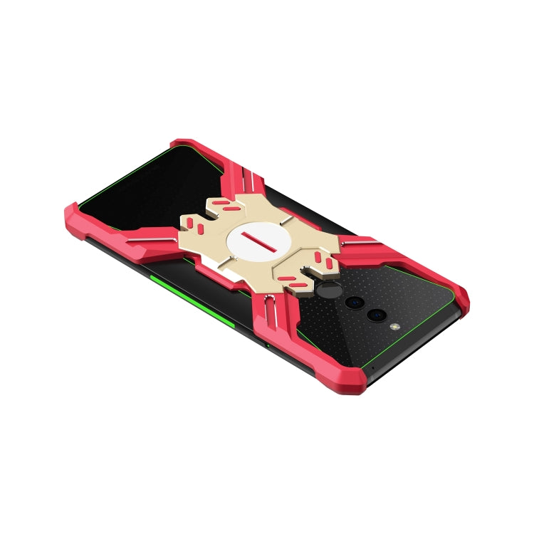 For Xiaomi Black Shark 2 Hero Series Anti-fall Wear-resistant Metal Protective Case with Bracket