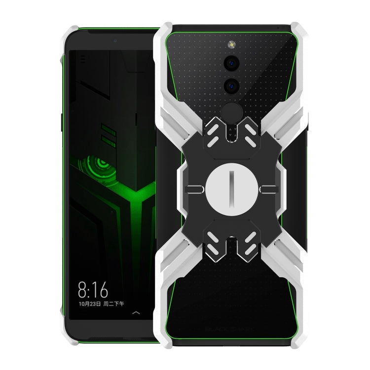 For Xiaomi Black Shark 2 Hero Series Anti-fall Wear-resistant Metal Protective Case with Bracket