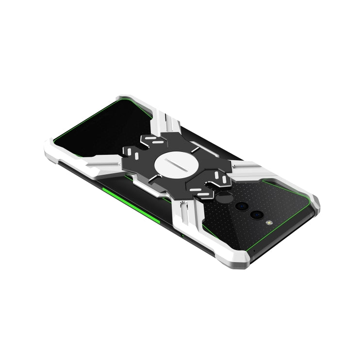 For Xiaomi Black Shark 2 Hero Series Anti-fall Wear-resistant Metal Protective Case with Bracket