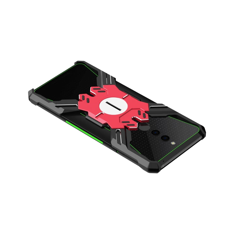 For Xiaomi Black Shark 2 Hero Series Anti-fall Wear-resistant Metal Protective Case with Bracket