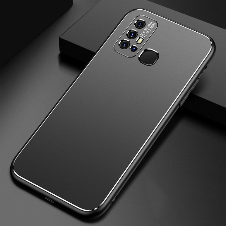For vivo Z6 5G Cool Frosted Metal TPU Shockproof Case