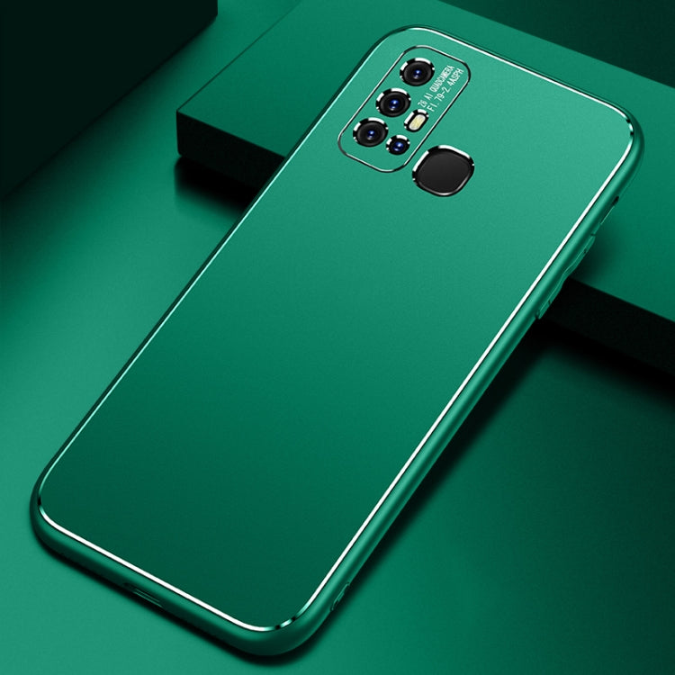 For vivo Z6 5G Cool Frosted Metal TPU Shockproof Case