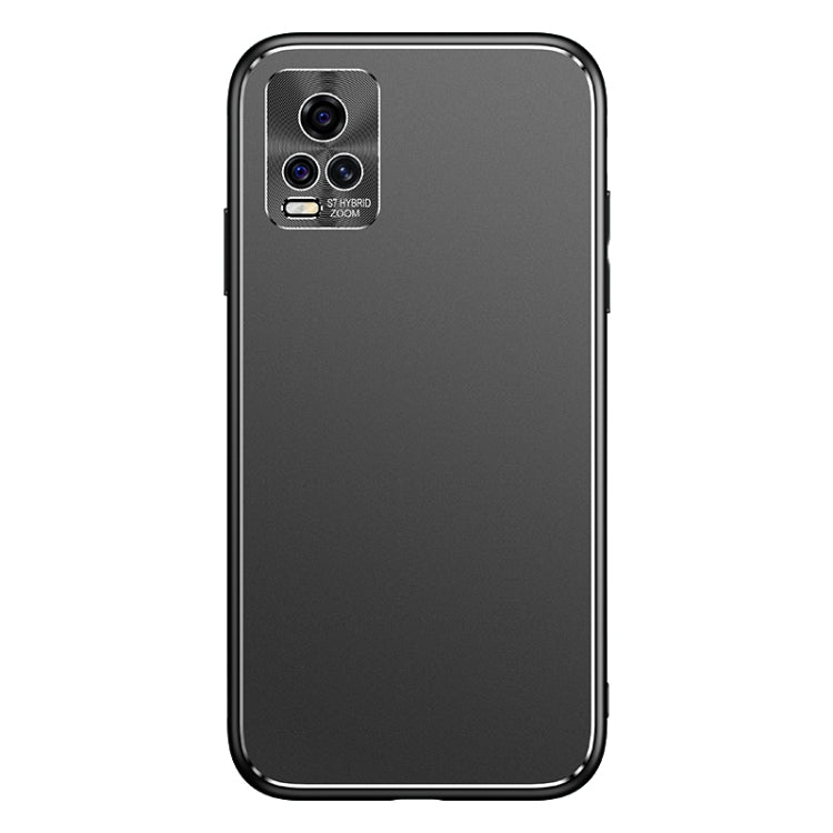 For vivo S7 Cool Frosted Metal TPU Shockproof Case