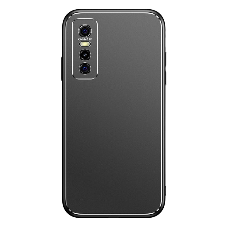 For vivo S7e / Y73s Cool Frosted Metal TPU Shockproof Case