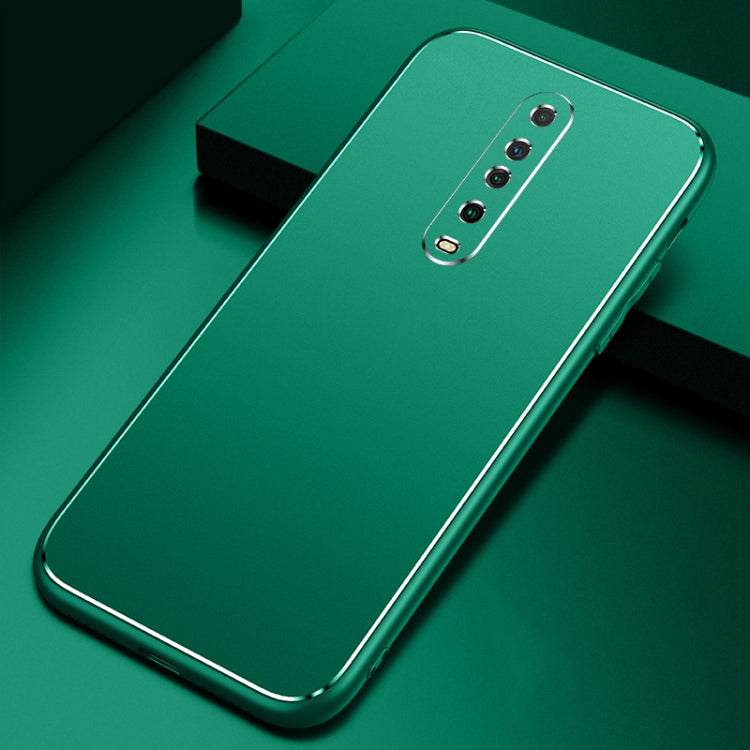 For Xiaomi Redmi K30 Cool Frosted Metal TPU Shockproof Case