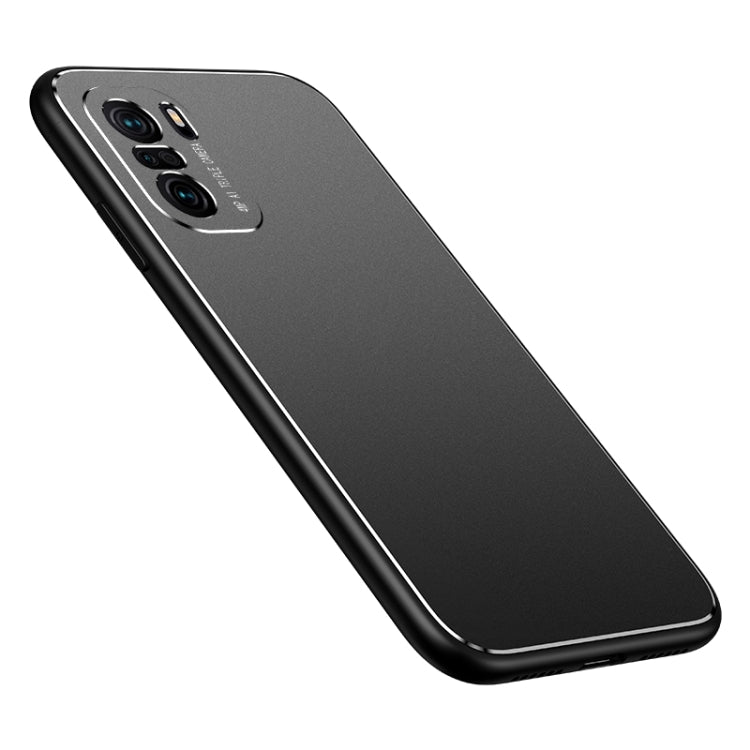 For Xiaomi Redmi K40 Pro / K40 Cool Frosted Metal TPU Shockproof Case