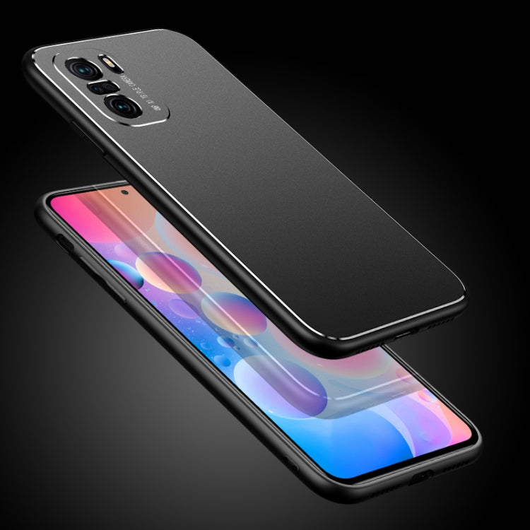 For Xiaomi Redmi K40 Pro / K40 Cool Frosted Metal TPU Shockproof Case
