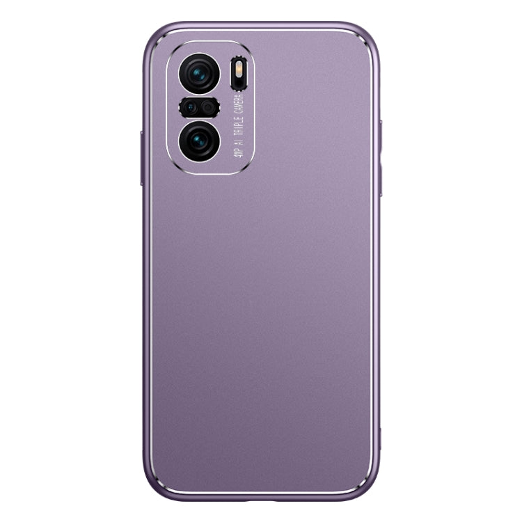 For Xiaomi Redmi K40 Pro / K40 Cool Frosted Metal TPU Shockproof Case