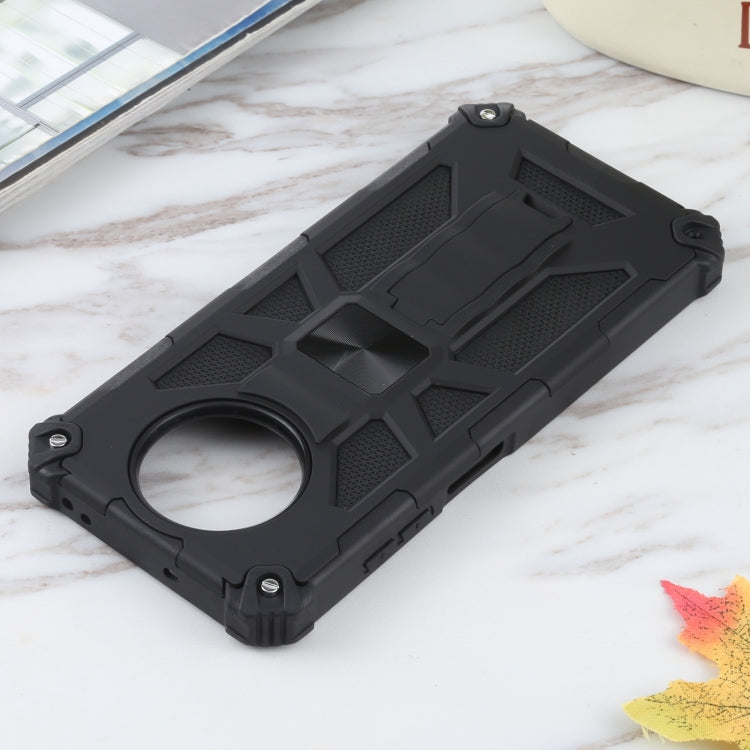 For Xiaomi Poco X3 NFC Shockproof TPU + PC Magnetic Protective Case with Holder