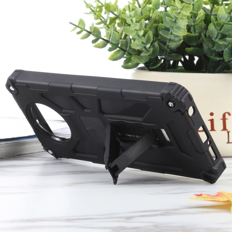 For Xiaomi Poco X3 NFC Shockproof TPU + PC Magnetic Protective Case with Holder