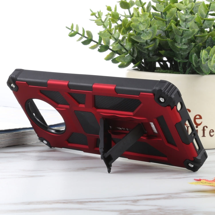 For Xiaomi Poco X3 NFC Shockproof TPU + PC Magnetic Protective Case with Holder