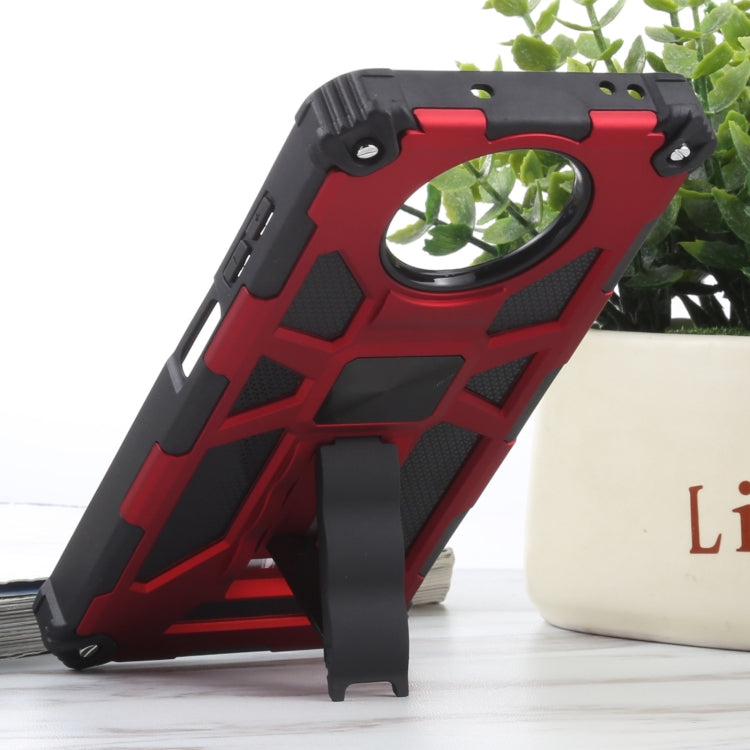 For Xiaomi Poco X3 NFC Shockproof TPU + PC Magnetic Protective Case with Holder