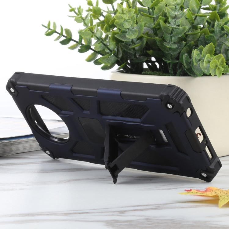 For Xiaomi Poco X3 NFC Shockproof TPU + PC Magnetic Protective Case with Holder