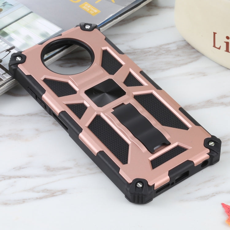 For Xiaomi Poco X3 NFC Shockproof TPU + PC Magnetic Protective Case with Holder