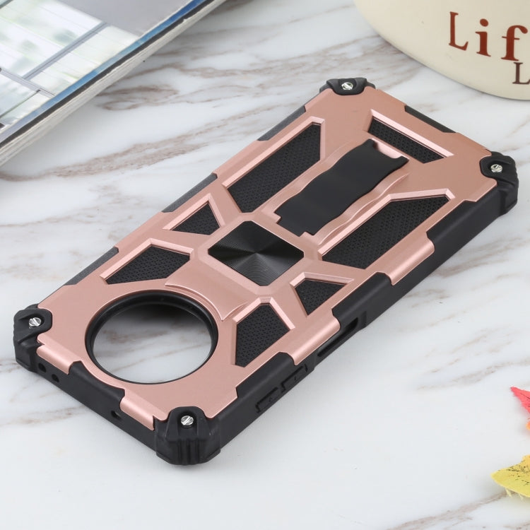 For Xiaomi Poco X3 NFC Shockproof TPU + PC Magnetic Protective Case with Holder