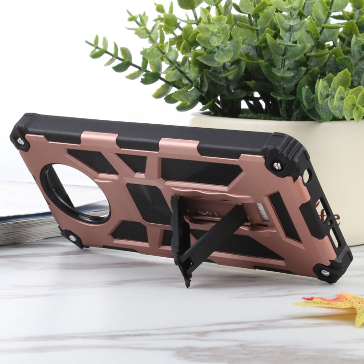 For Xiaomi Poco X3 NFC Shockproof TPU + PC Magnetic Protective Case with Holder