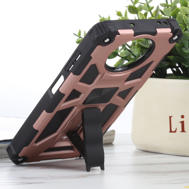 For Xiaomi Poco X3 NFC Shockproof TPU + PC Magnetic Protective Case with Holder